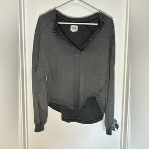 BDG Urban Outfitters Henley Oversized Sweater